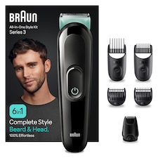Braun MGK3411 Series 3 6in1 Mens Styling Kit
