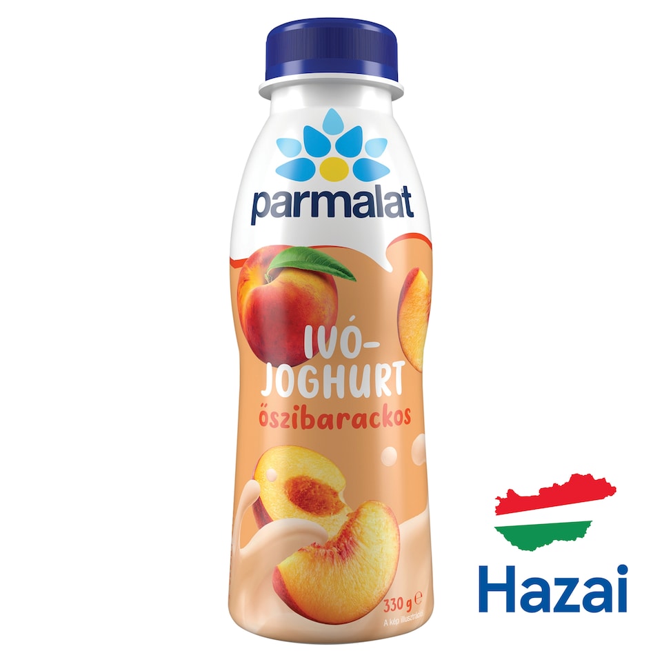 Parmalat Low-Fat Peach Yoghurt Drink 330 g