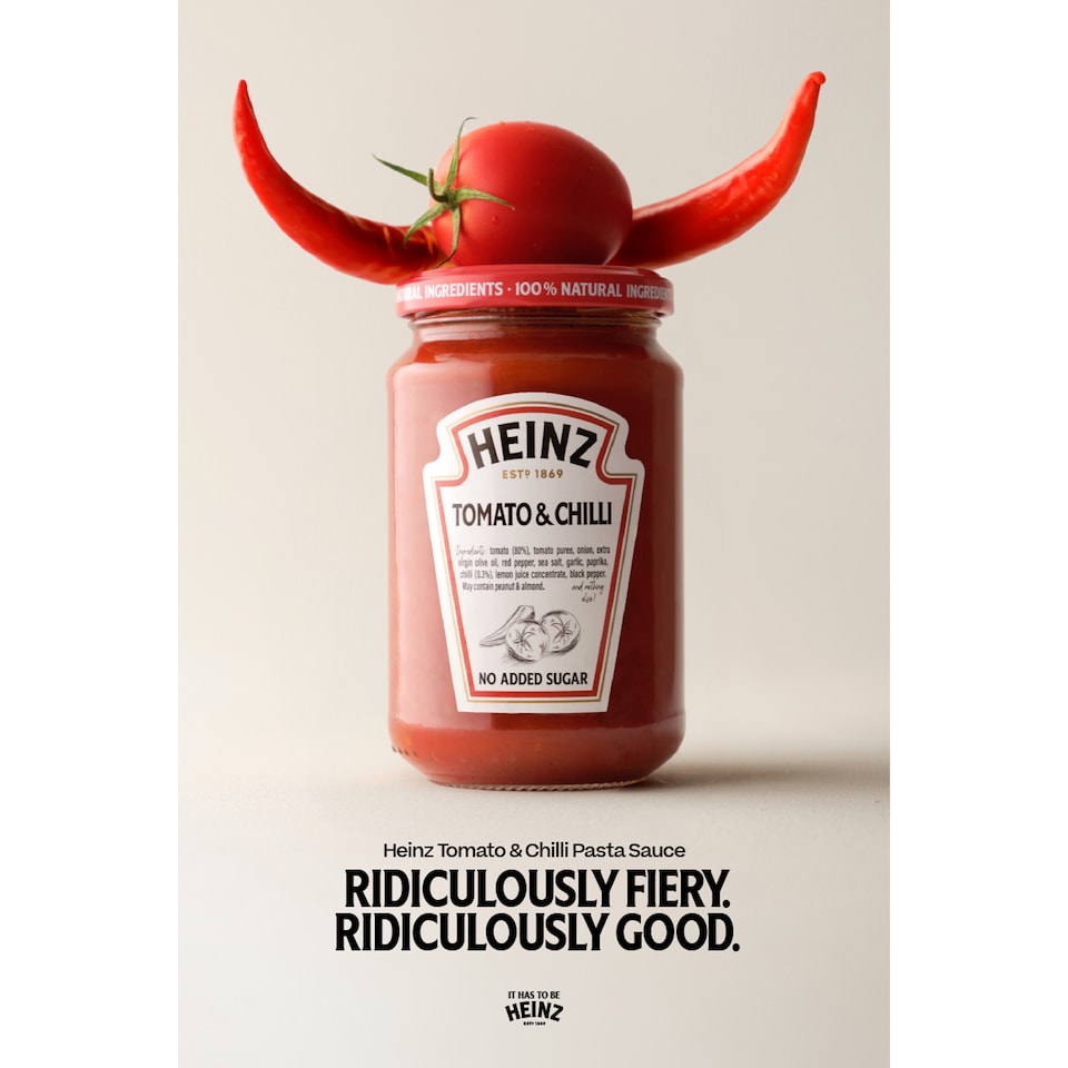 image 1 of Heinz Tomato And Chilli Pasta Sauce 350G