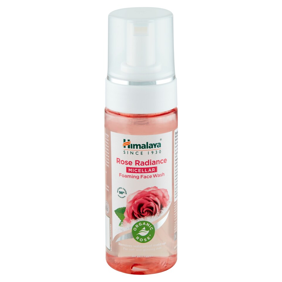 Himalaya micellás habzó arclemosó bio rózsával 150 ml