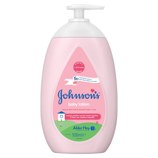 Johnson's Baby Lotion 500Ml Tesco Groceries