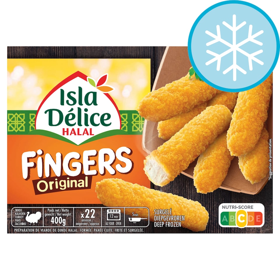 Isla Delice Halal Fingers 400g