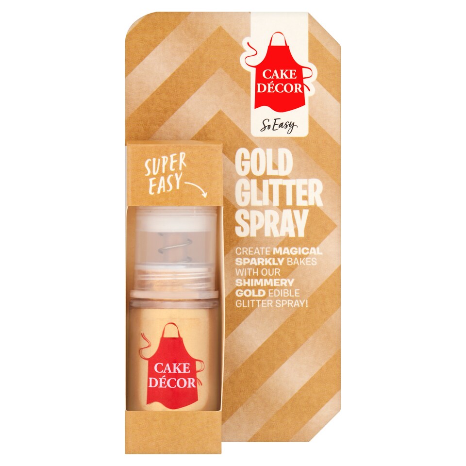 Cake Decor Gold Glitter Spray 4G