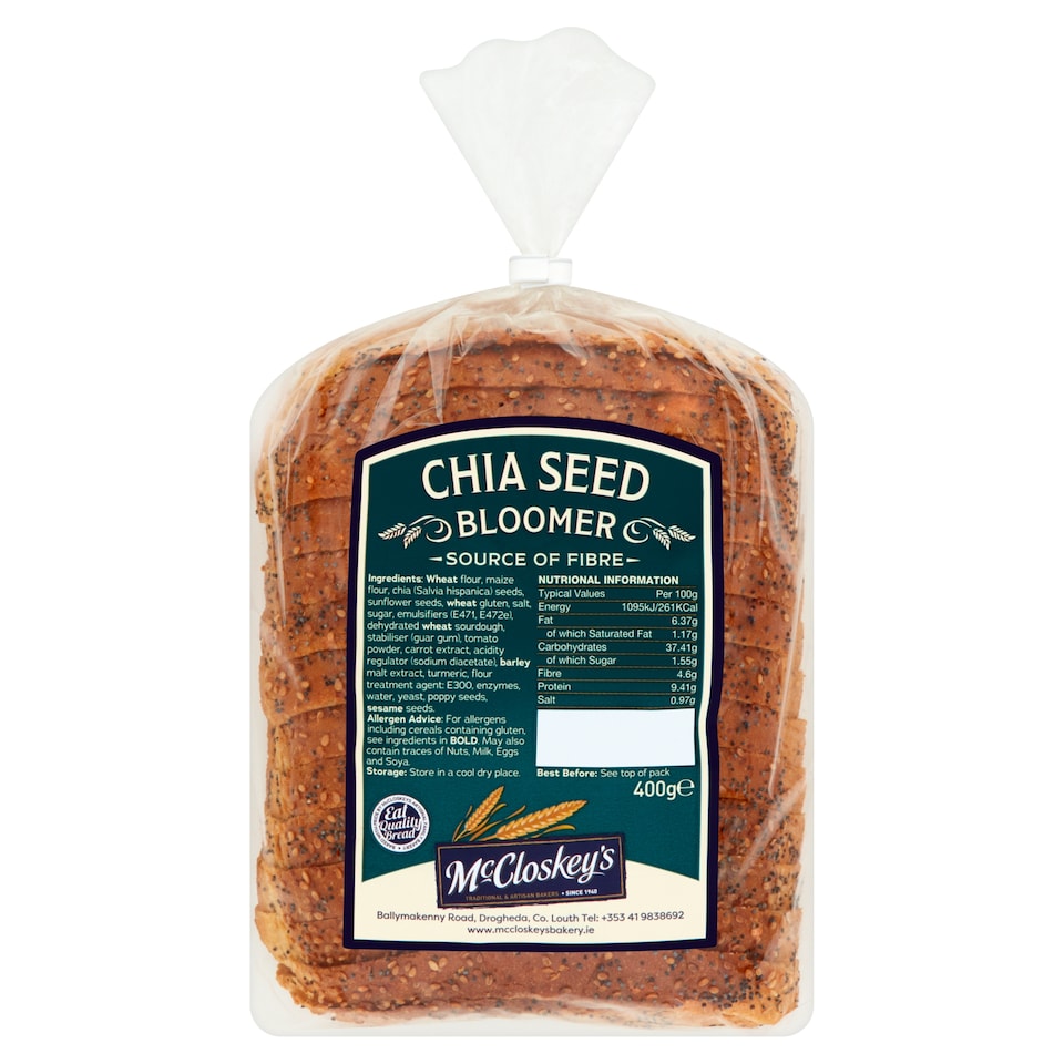 Mccloskeys Chia Bloomer 400G