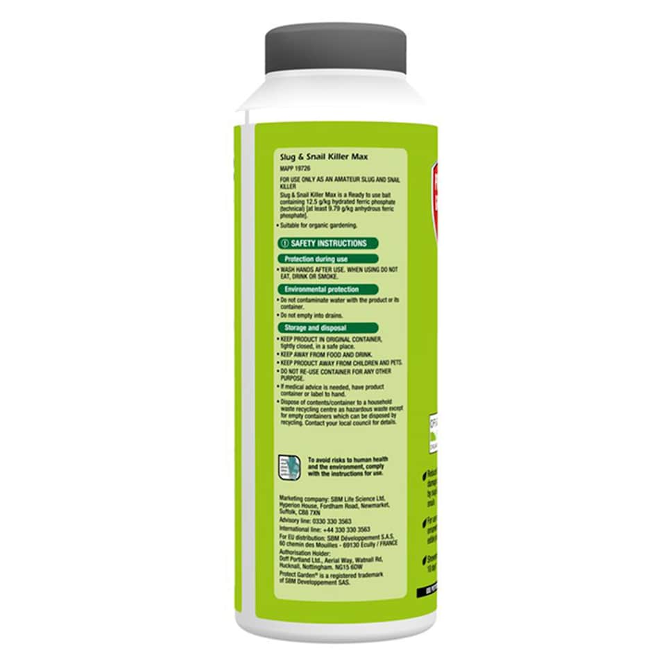 image 1 of Protect Garden Slug & Snail Killer Max Pellets 800g