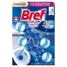 Bref Color Auto Active Chlorine Solid Toilet Block 2 x 50 g