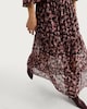image 2 of F&F Floral Tiered Co-ord Midi Skirt in Multi Black