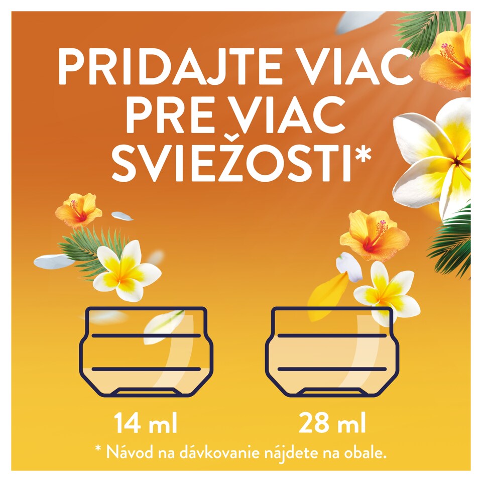 image 1 of Lenor Fresh Air Tropical Sunset Aviváž 76 Praní