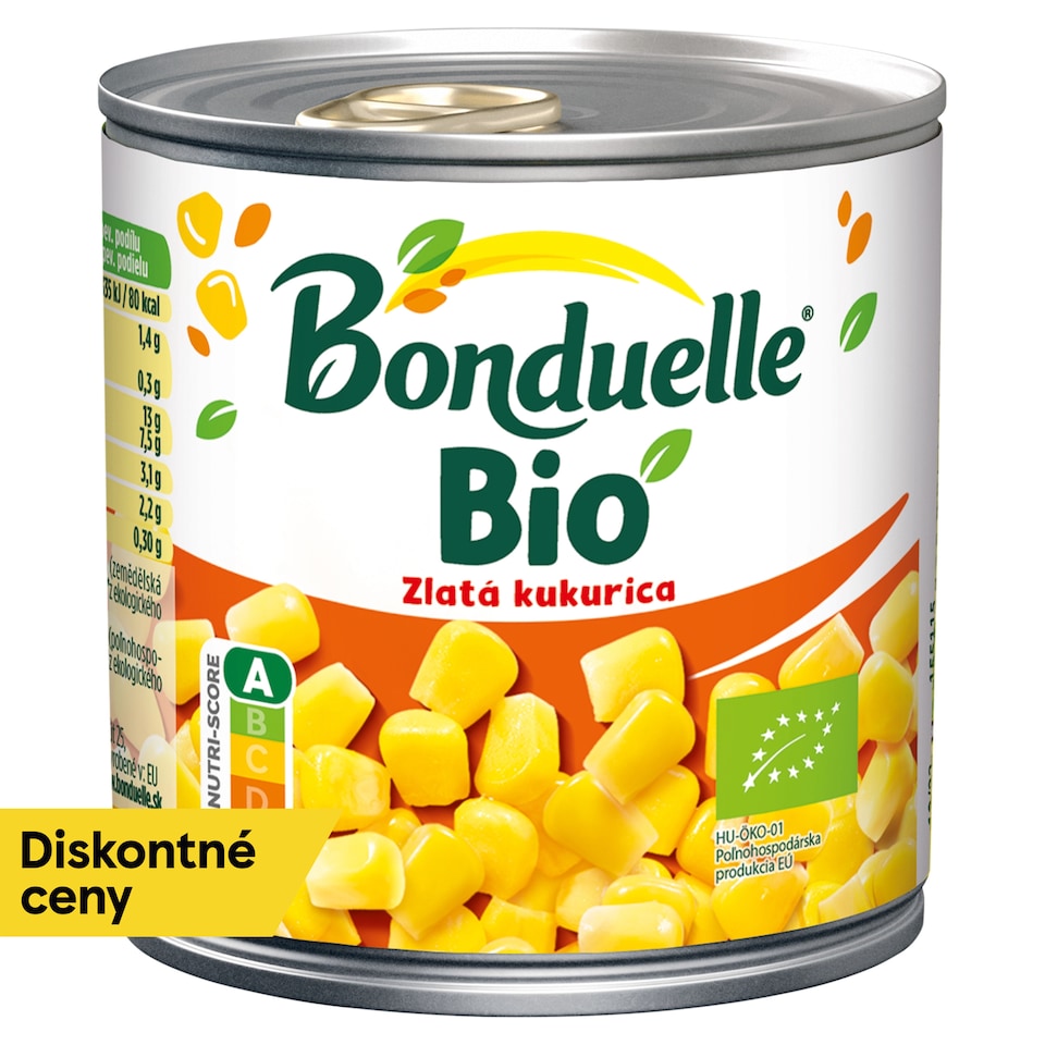 Bonduelle Organic Golden Corn 150 g
