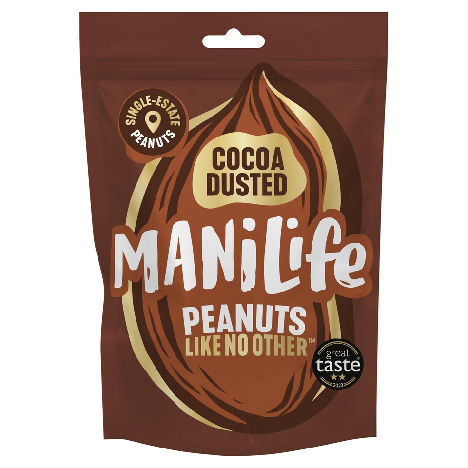 Manilife Cocoa Dusted Peanuts 75g Clip Strip