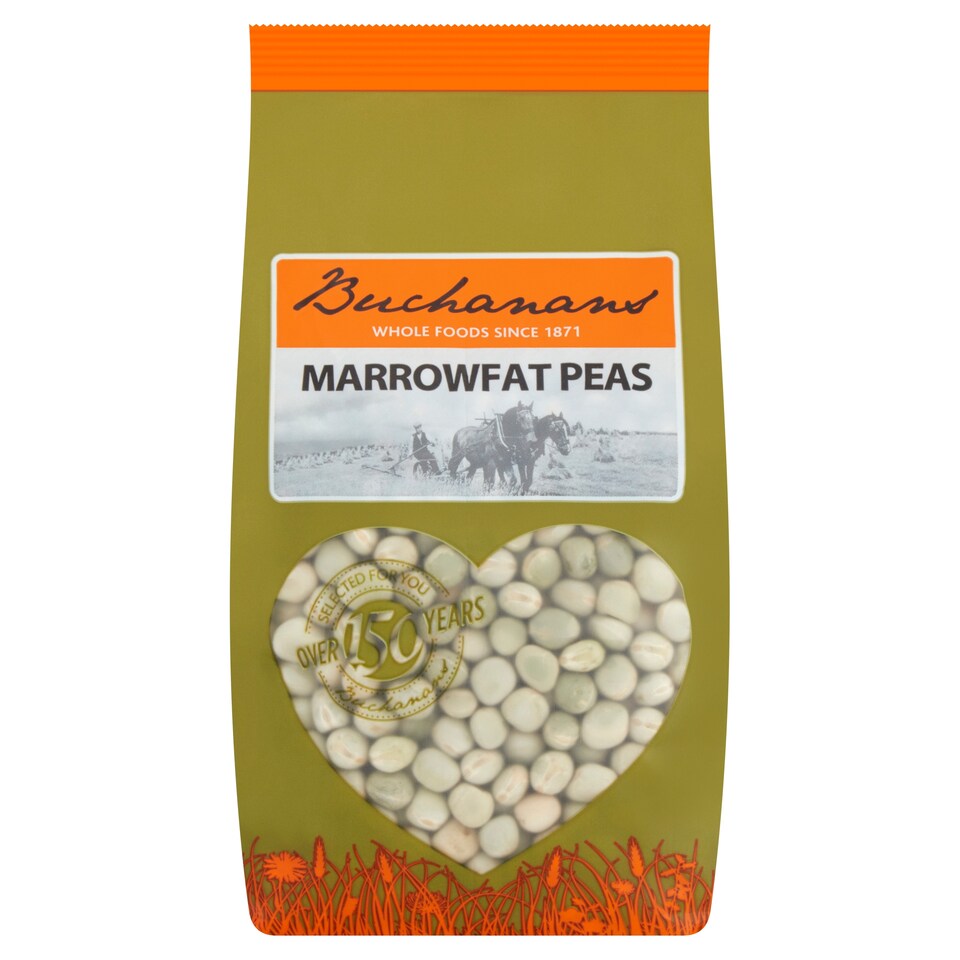 Buchanans Marrow Fat Peas 500G
