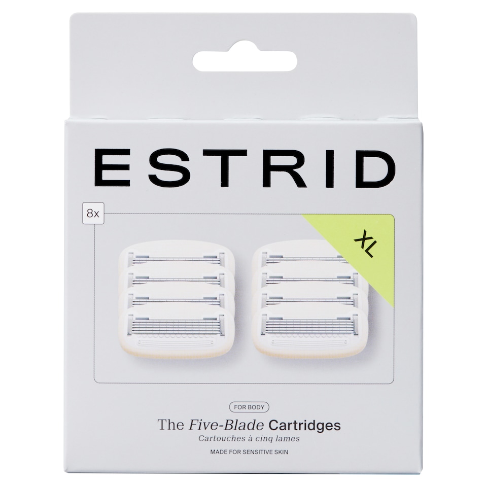 Estrid Refills The Five Blade Cartridges 8 pack