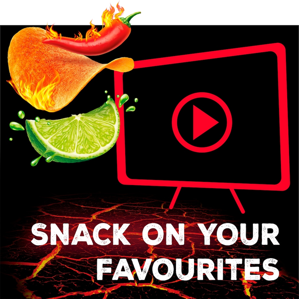 image 1 of Pringles Hot Sweet Chilli Flavour Crisps 160g