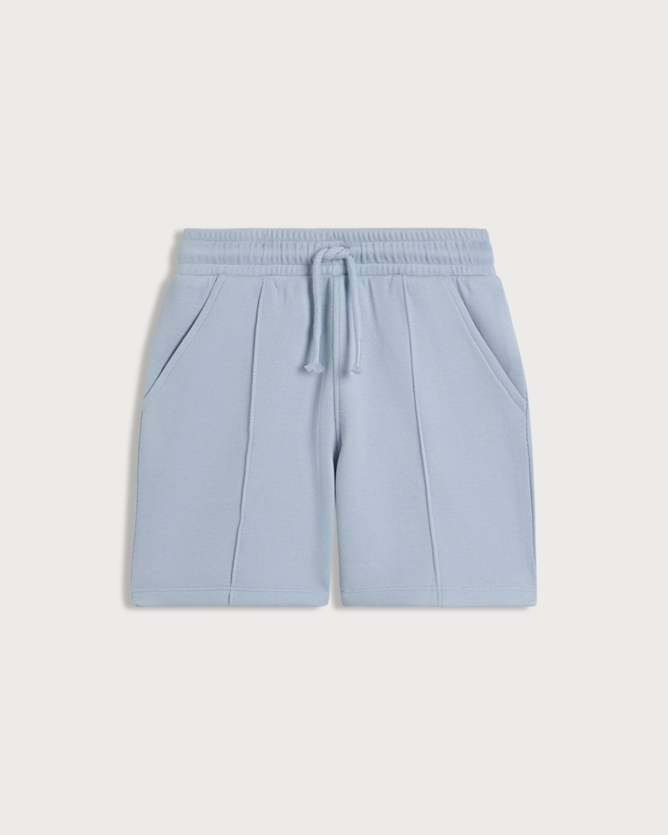 F&F Boys Cotton Rich Drawstring Shorts in Blue