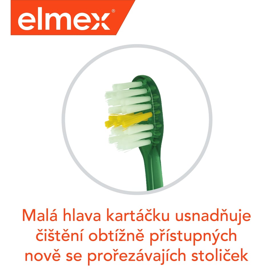 image 1 of elmex Junior Soft Toothbrush 6-12 Years