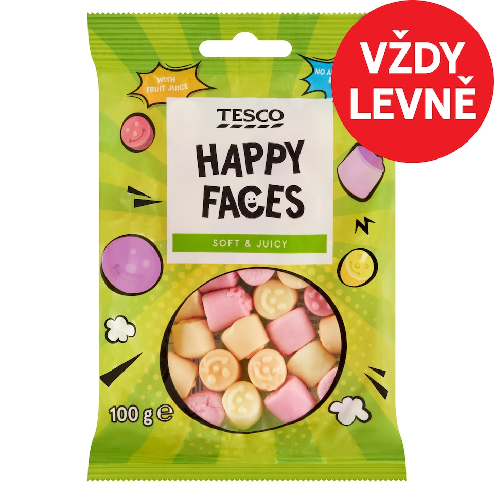 Tesco Želé s ovocnými příchutěmi 100g