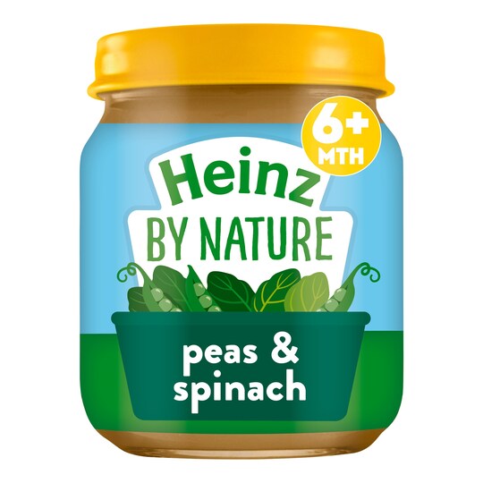 image 1 of Heinz Peas & Spinach Jar 120G