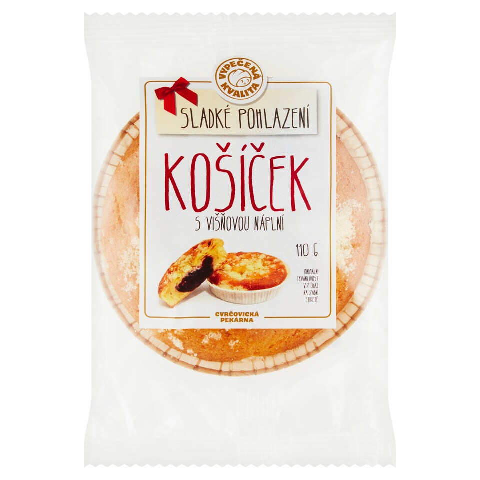 image 1 of Cvrčovická pekárna Muffin with Cherry Filling 110g