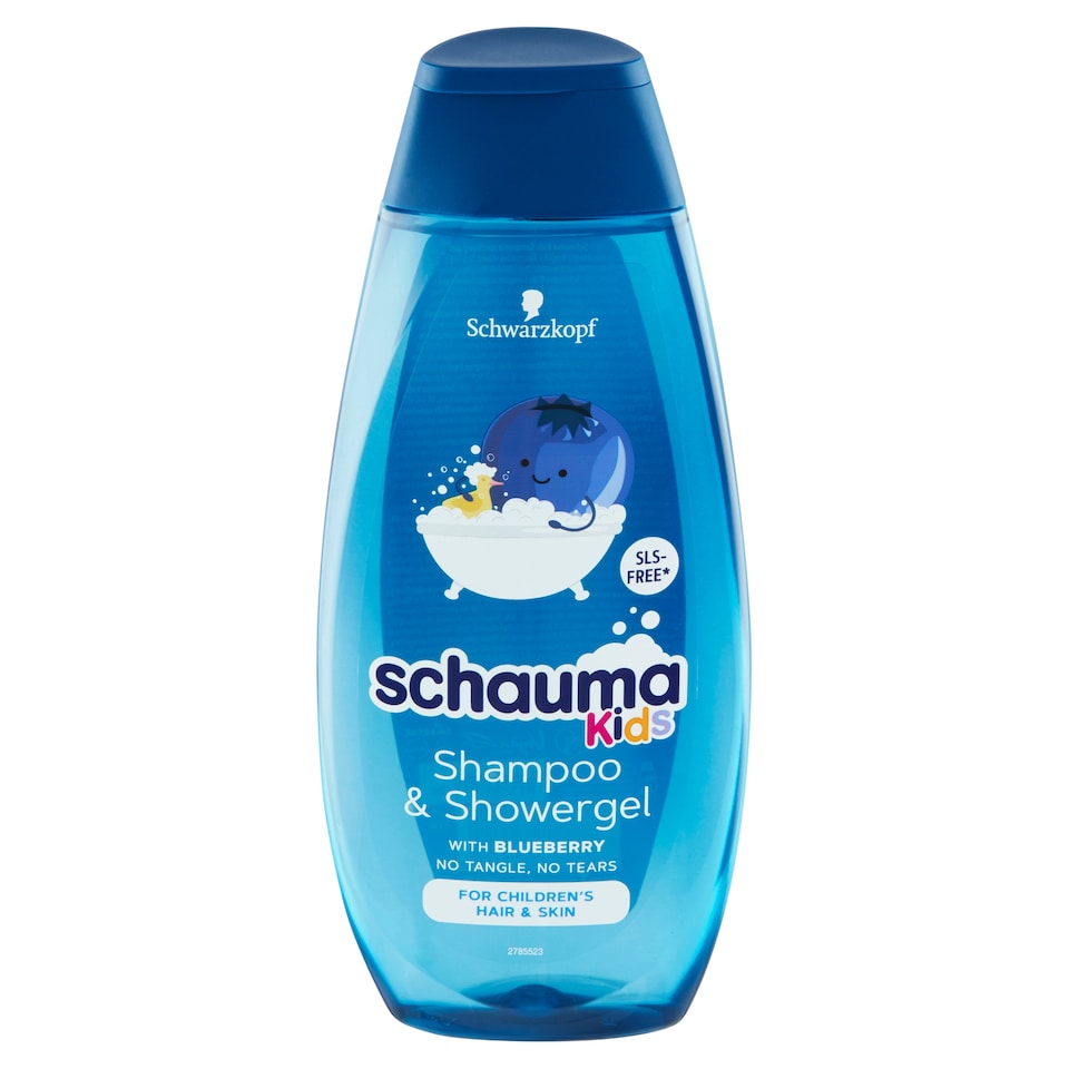 Schauma Shampoo & Shower Gel Kids with Blueberry 400ml