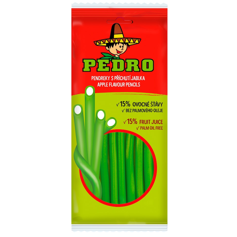 Pedro Pendreky s příchutí jablka 80g