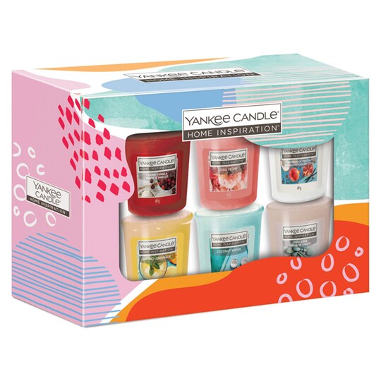 Yankee 6 Votive Gift Set