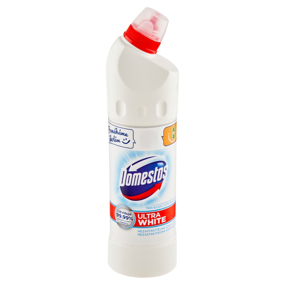 image 1 of Domestos Ultra White White & Shine Liquid Disinfectant and Cleaning Product 750 ml