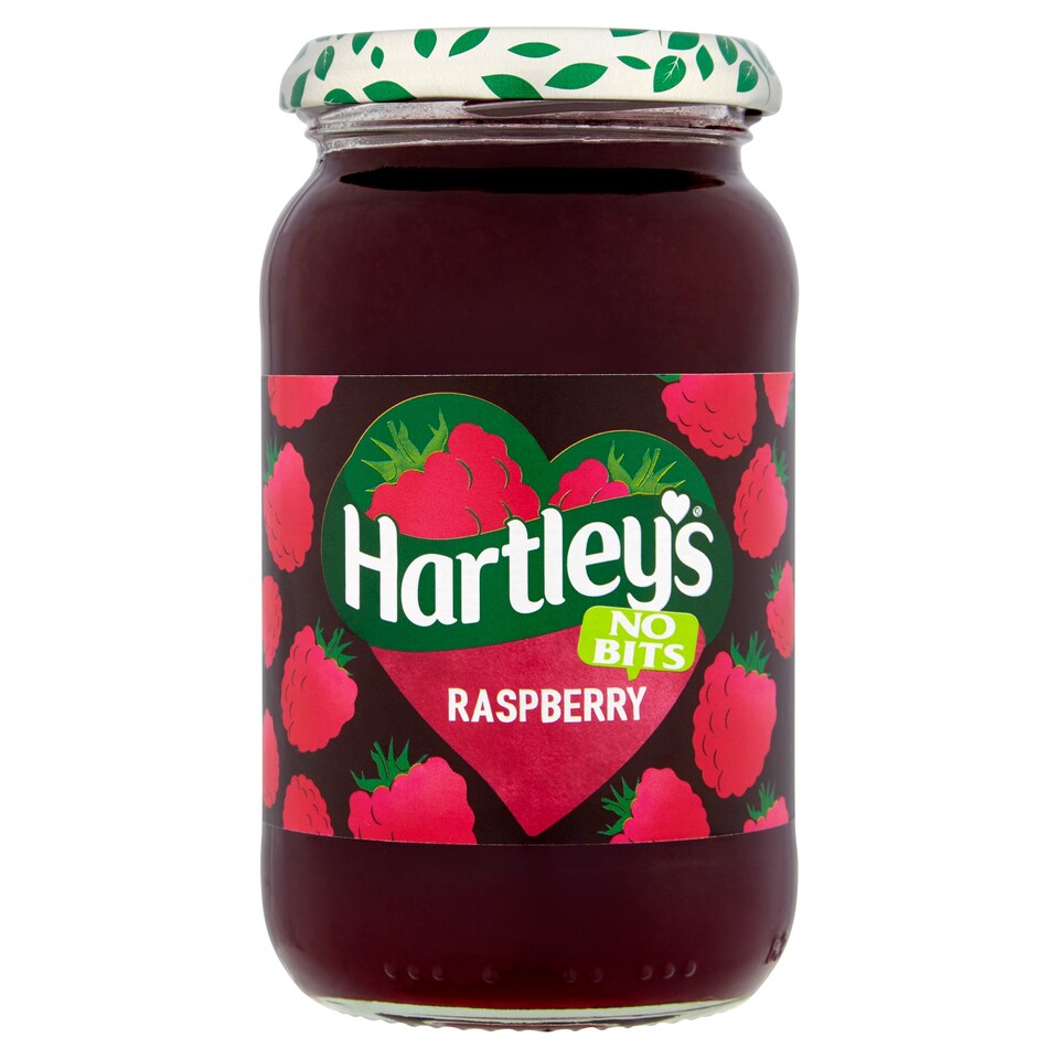Hartleys Family Raspberry Jam Seedless 454G Tesco Groceries