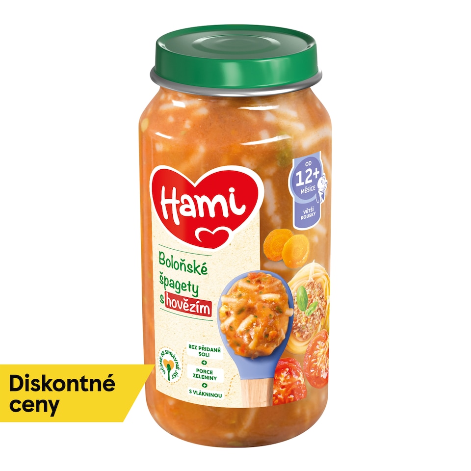 obrázok 1 z Hami príkrm Bolonské špagety s hovädzím 250g