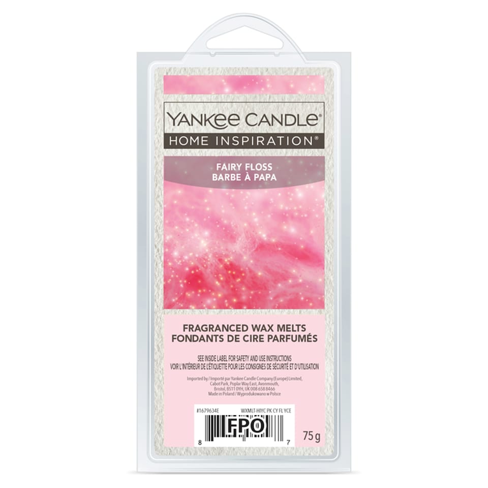 Yankee 6 Wax Melts - Fairy Floss