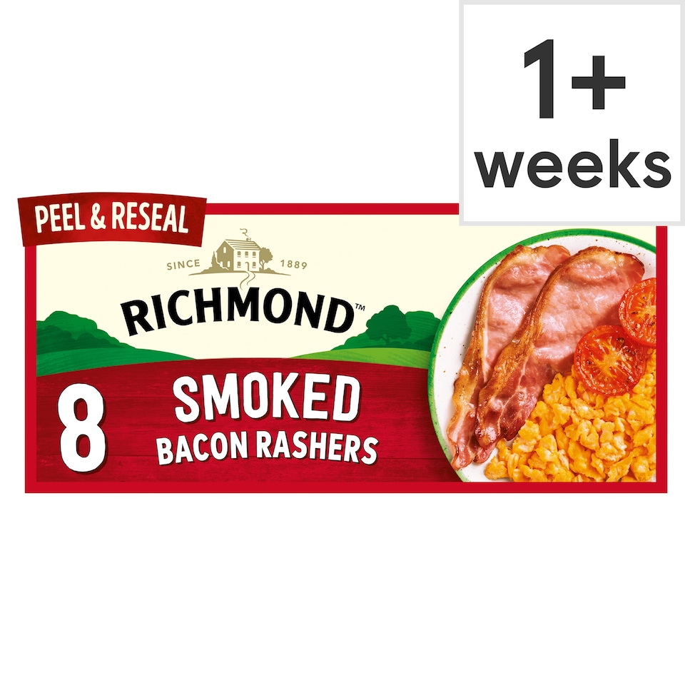 Richmond 8 Thick Cut Smoked Back Bacon 280g