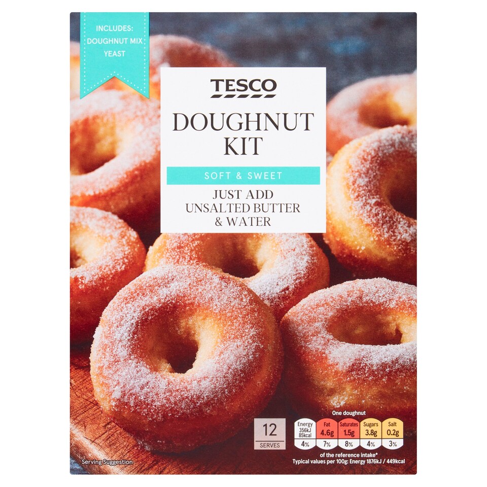 Tesco Doughnut Kit 157G Tesco Groceries