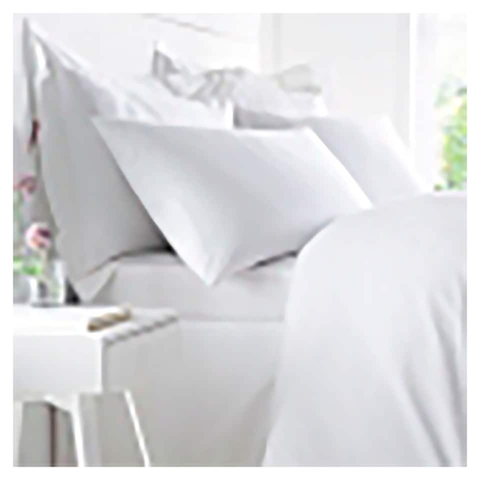 WEST PARK RETREAT WHITE FITTED SHEET KING