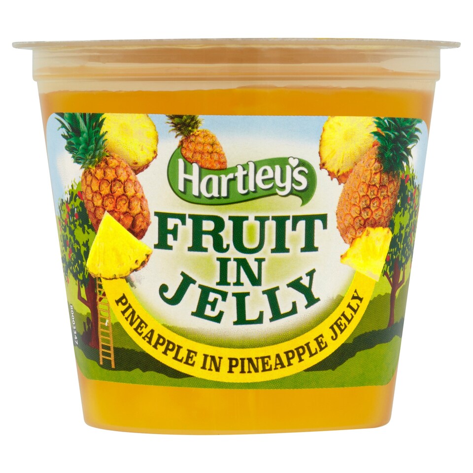HARTLEYS PINEAPPLE FRUIT IN JELLY 120G