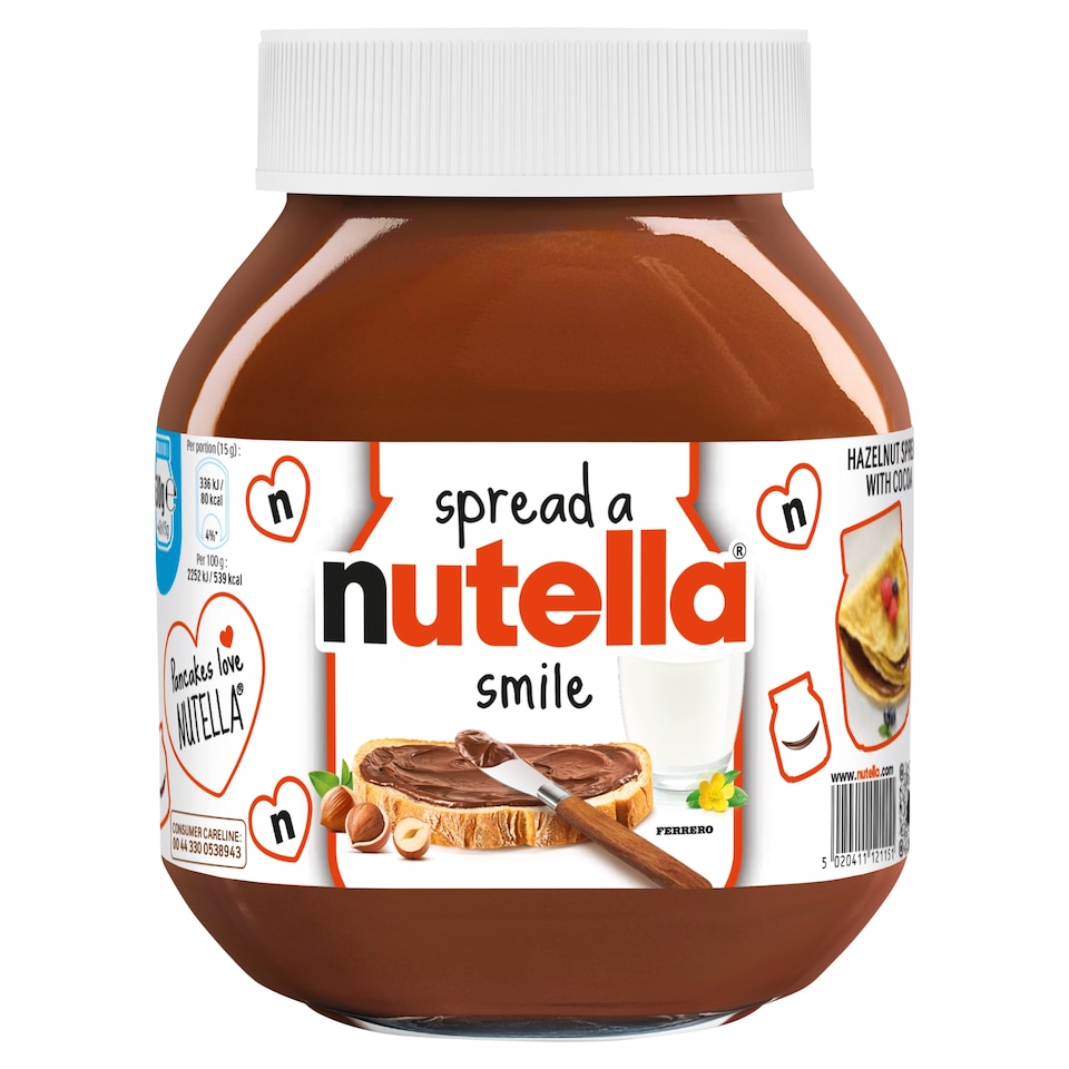 Nutella Hazelnut & Chocolate Spread 630G