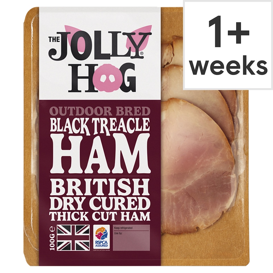 The Jolly Hog Outdoor Bred Black Treacle Ham 100G