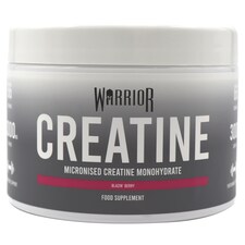 Warrior Creatine Blazin' Berry Micronised Monohydrate Supplement 200g
