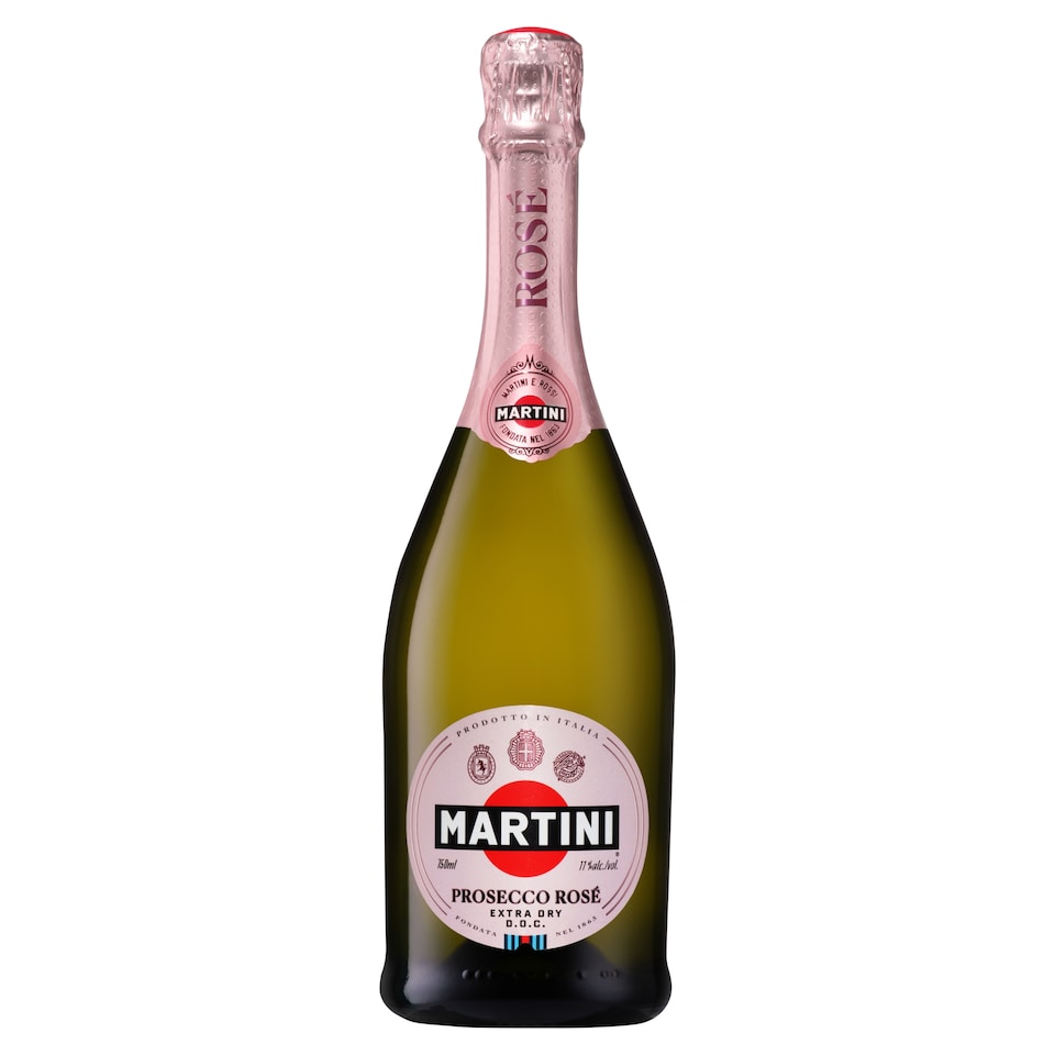 Martini Prosecco Rosé illatos minőségi extra száraz pezsgő 11% 750 ml