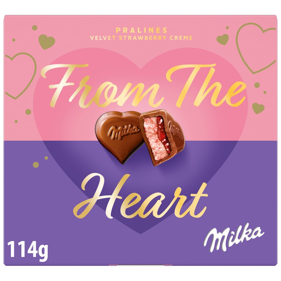 MILKA I LOVE TEJCSOKOLÁDÉ EPRES KRÉMMEL DARABOK 114 g