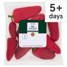 Tesco Red Chillies 200g