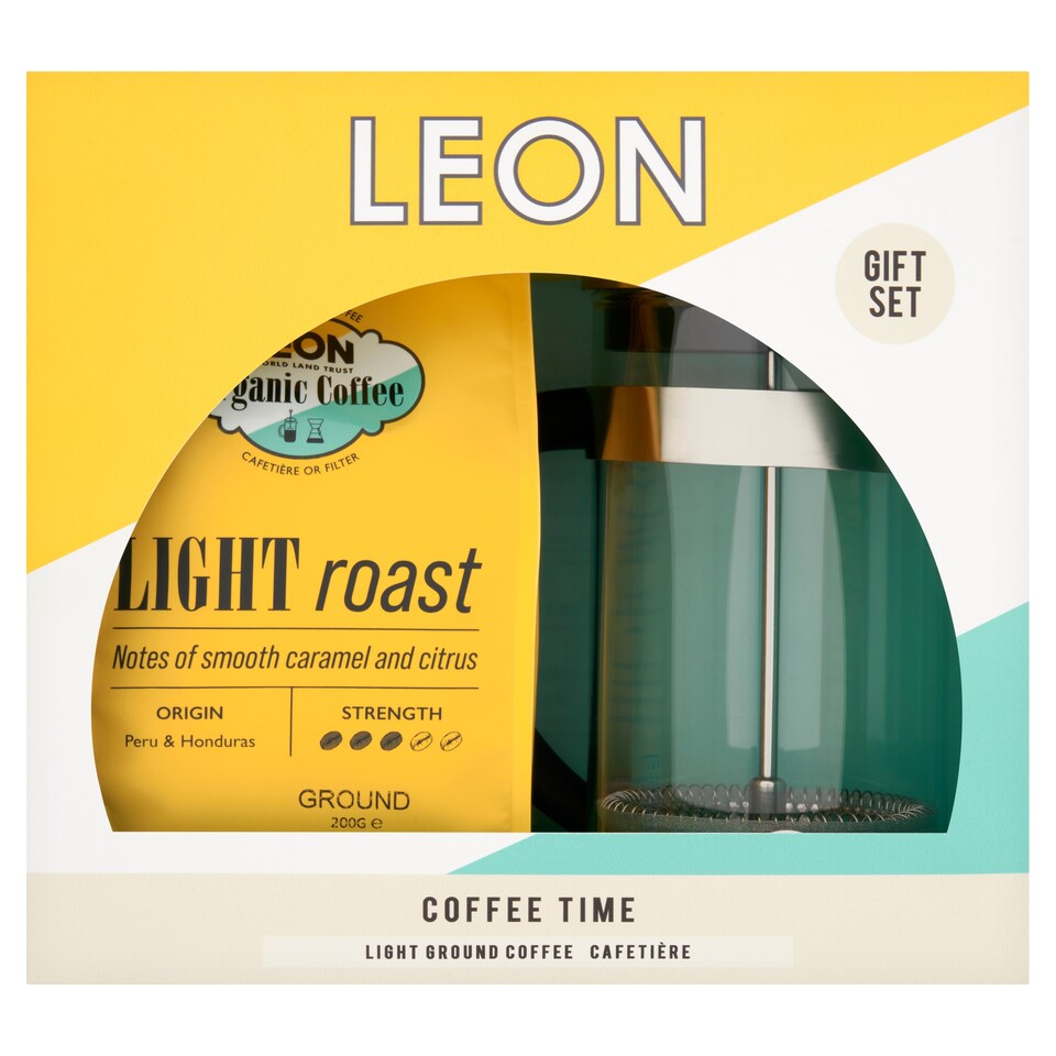 LEON Coffee & Cafetiere Set 