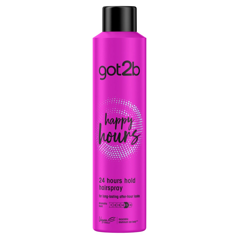 image 1 of S/Kopf Got2b Happy Hour 24 Hour Hair Spray 300Ml