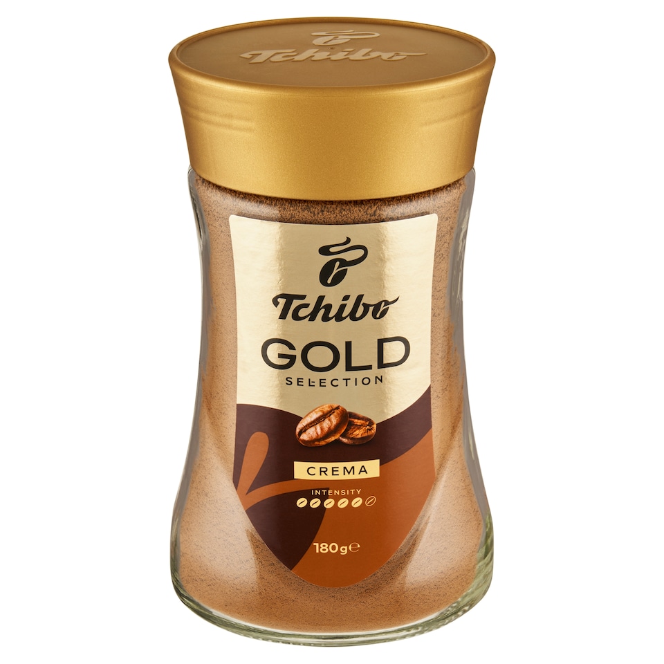 image 1 of Tchibo Gold Selection Crema Instant Coffee 180g