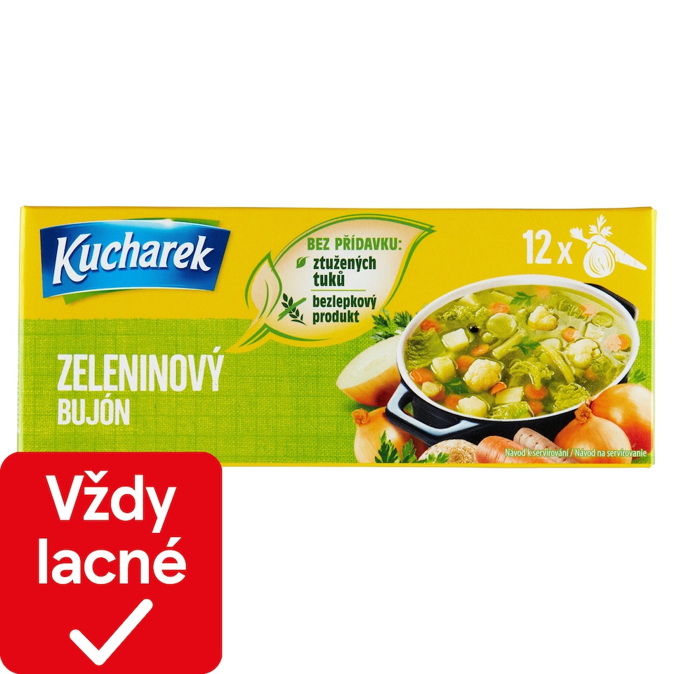 Kucharek Vegetable Broth 12 x 10 g (120 g)