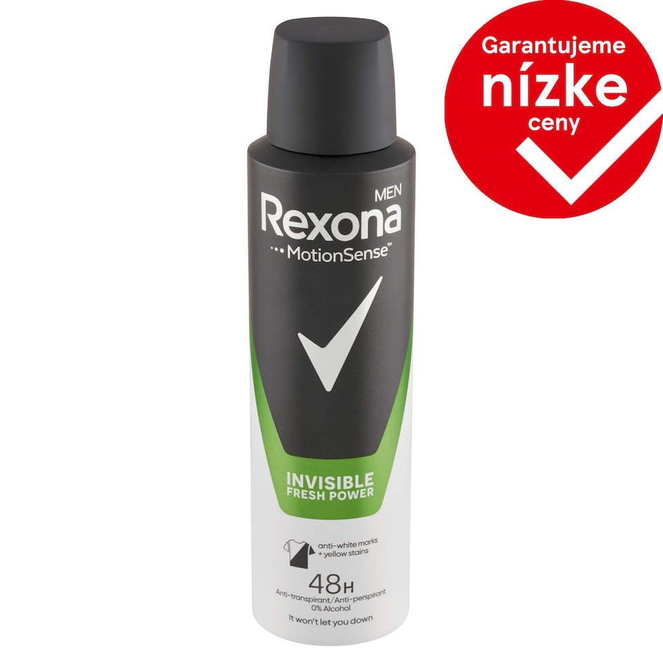 image 1 of Rexona Men Invisible Fresh Power Antiperspirant Spray 150 ml