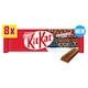 image 1 of Kit Kat 2 Finger Gingerbread Chocolate Bar Multipack, 8 Pack 20.7g