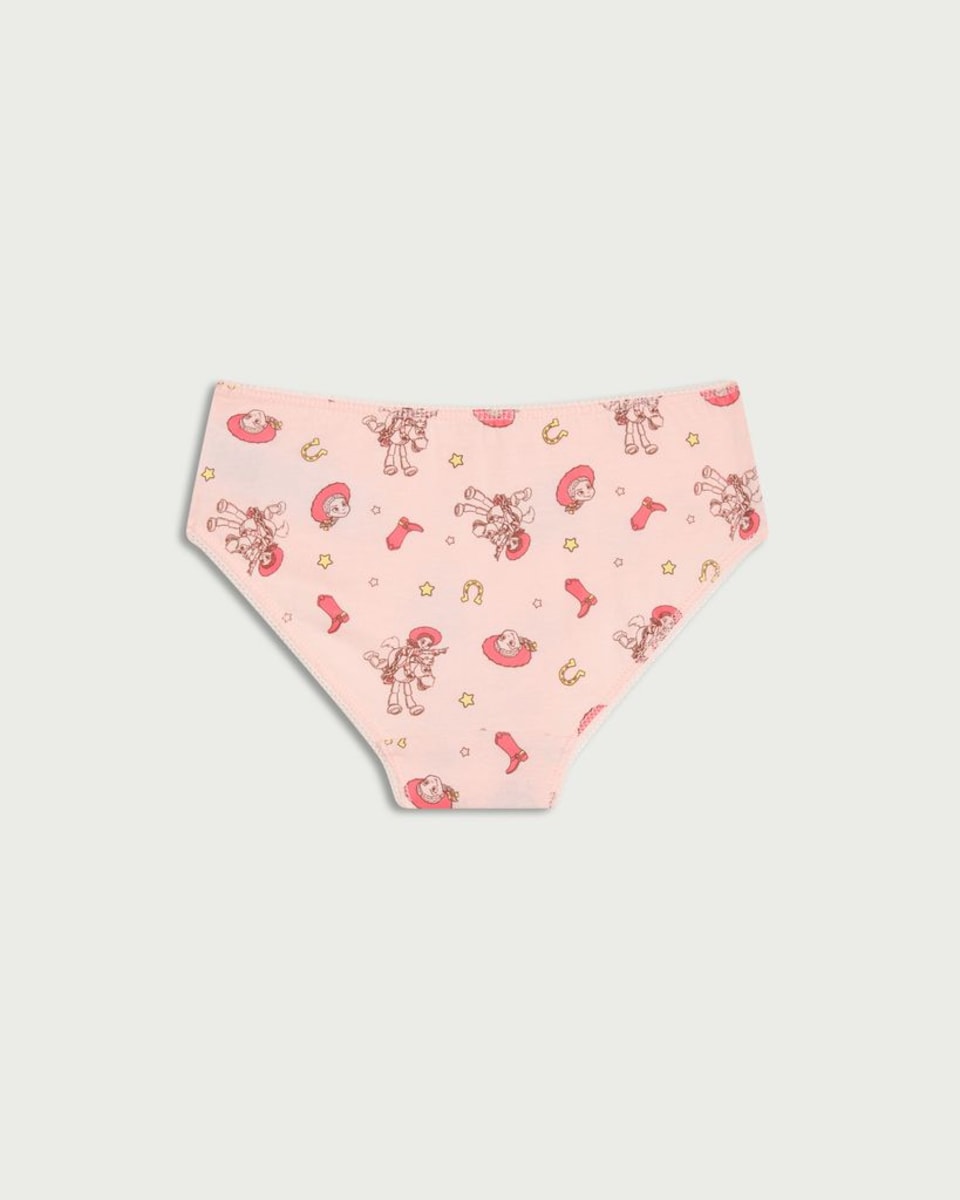 image 1 of Disney Toy Story 5-Pack Pure Cotton Jessie Print Knickers in Multi