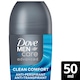 image 1 of Dove Men+Care Clean Comfort 72h Roll-On Antiperspirant Deodorant 50ml