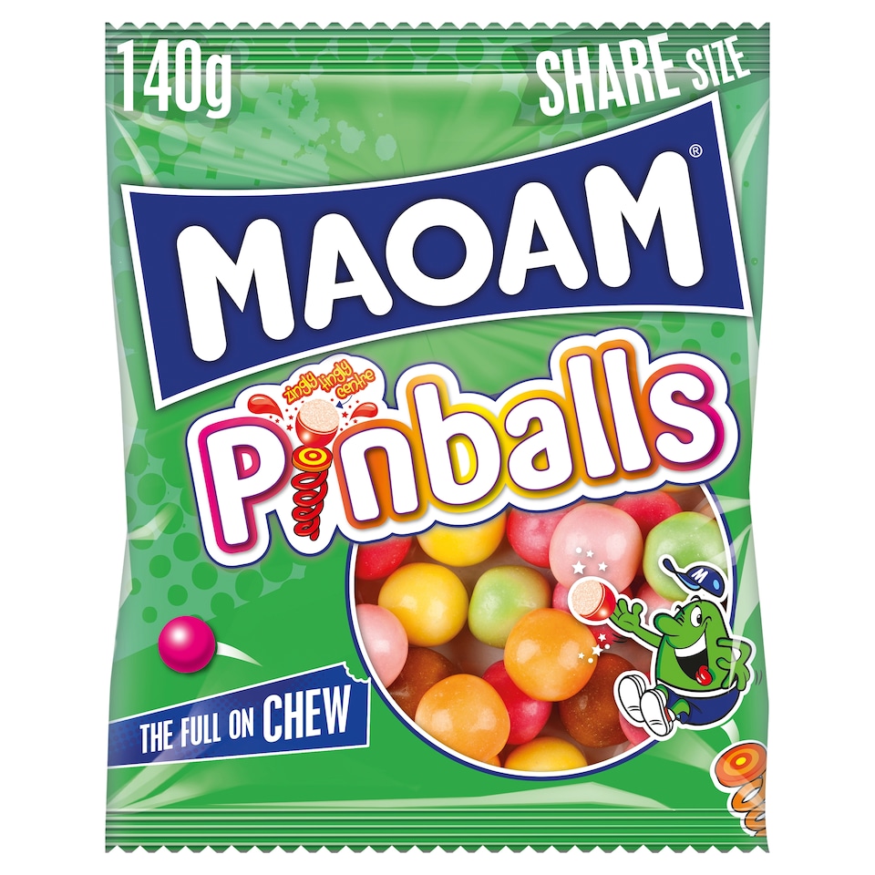 Haribo Maoam Pinballs 140G (R)