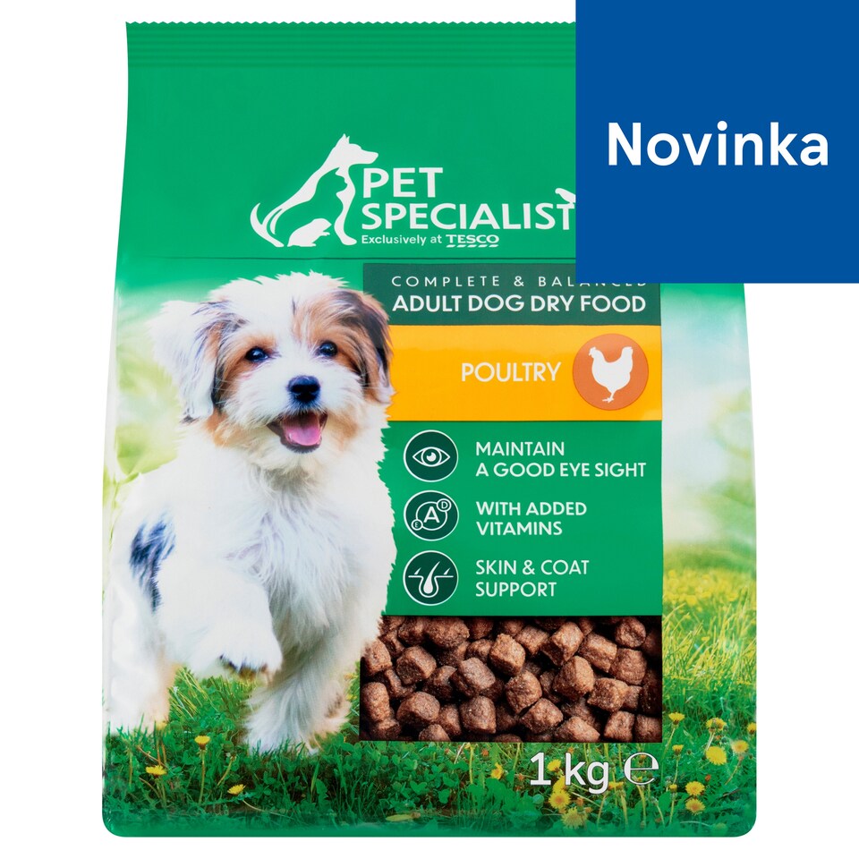 Pet Specialist Kompletné krmivo pre dospelé psy stredných a malých plemien s hydinou 1 kg