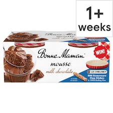 Bonne Maman Chocolate Mousse Dessert 2x70g